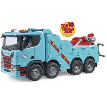 BRUDER 3553 Scania Super 560R těžký odtahový vůz se L+S modulem