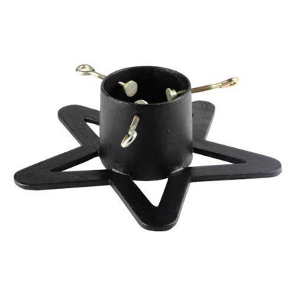 Stojánek na vánoční stromek HVĚZDA, litinový, 370×350×112 mm - 791885