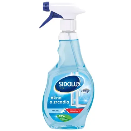 SIDOLUX Window Nano Code Arctic 500 ml – čistič oken a skleněných povrchů s vůní Arctic