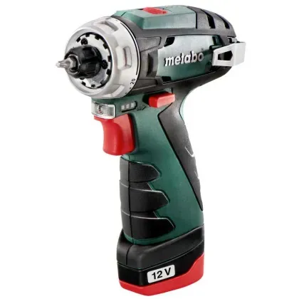 METABO Aku vrtací šroubovák 12V/2x2,0Ah POWERMAXX BS BASIC - 600984500