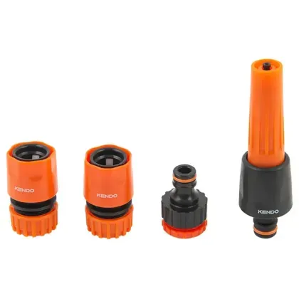 KENDO Sada rychlospojek s nastavitelnou tryskou 1/2" - 60682