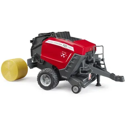 BRUDER Lis na kulaté balíky Massey Ferguson RB 4180V – 2039