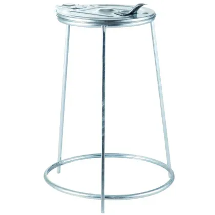 MEVA Stojan na pytle s kovovým víkem 120 l – 1020