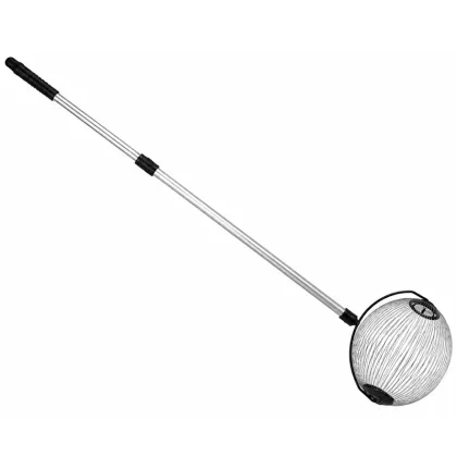 STREND PRO Sběrač na ořechy a ovoce OD-50206 s hliníkovou teleskopickou násadou 80–120 cm – 211970